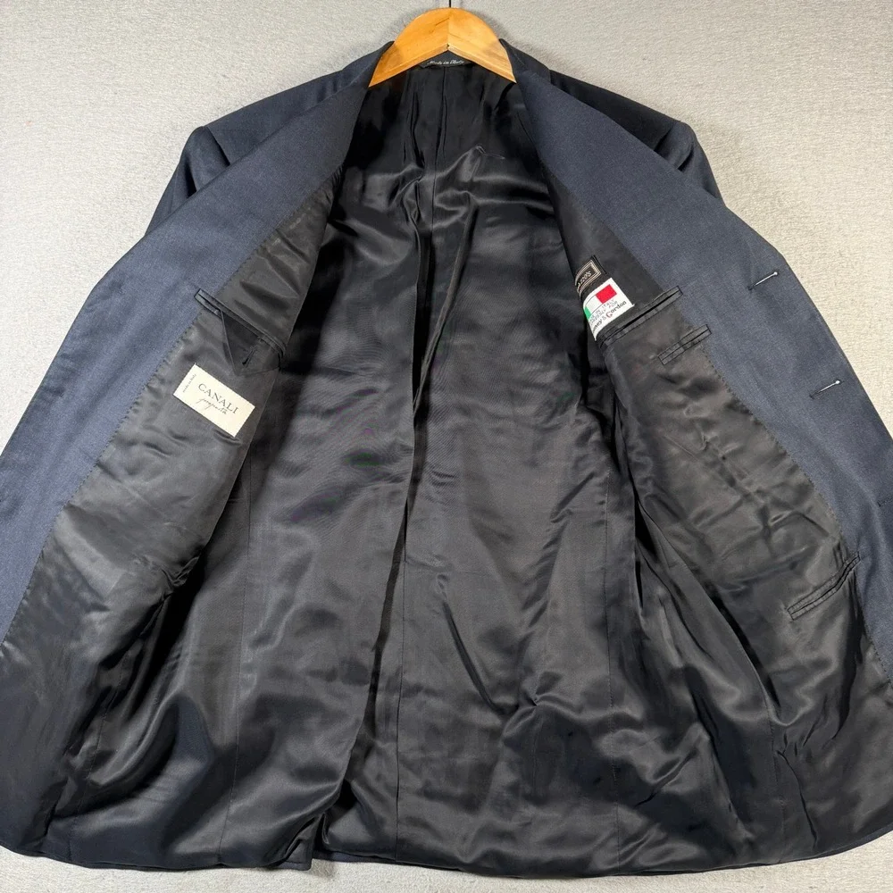 Canali Proposta Super 120s Wool Suit Jacket Blazer Made in Italy‎ Men's 50